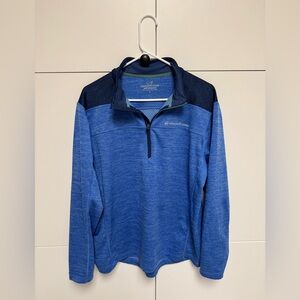 Vineyard Vines Blue Sankaty 1/2-Zip Pullover. Size large.